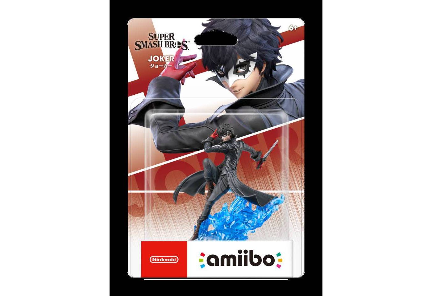 Nintendo Super Smash Bros Amiibo Figure - Joker