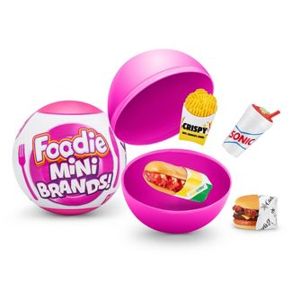 5 Surprise Foodie Mini Brands Series 1 (1 Ball)
