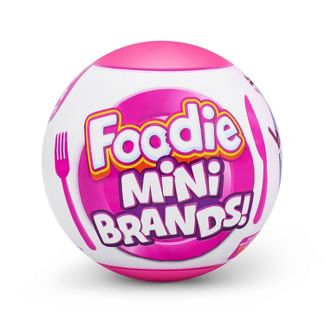 5 Surprise Foodie Mini Brands Series 1 - 3 Balls Bundle