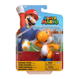 Orange Yoshi with Egg - World of Nintendo Super Mario 4 inch Figure (Wave 24)