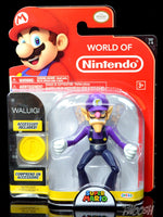 World of Nintendo Waluigi 4 Inch Collectible