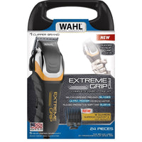 WAHL Extreme Grip Pro Complete Haircutting Kit with 24 pieces