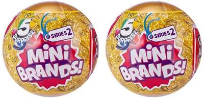 Zuru 5 Surprise Mini Brands Series 2 - Bundle of 2
