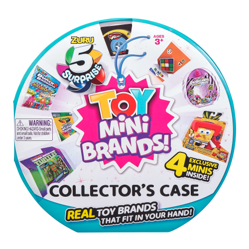 Toy Mini Brands! Collector's Case - 4 Exclusive Mini's Inside