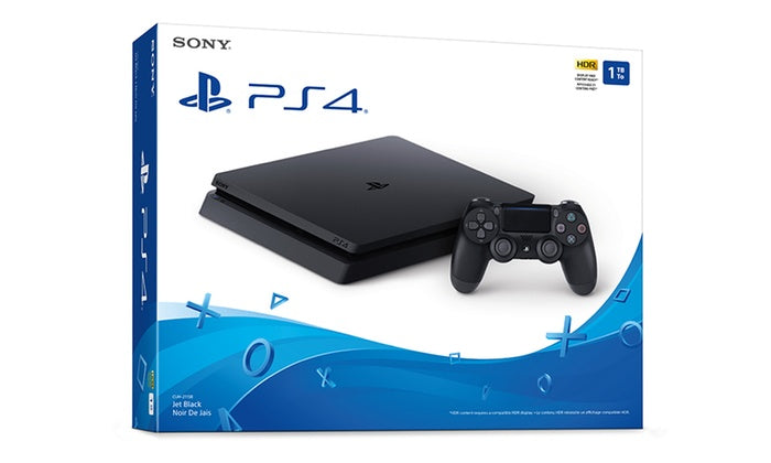 PlayStation PS4 HDR 1TB Console - Jet Black CUH-2215B