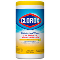 Clorox Disinfecting Wipes Crisp Lemon - 75 Wipes