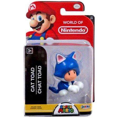 World of Nintendo Cat Toad. 2.5 Inch Collectible