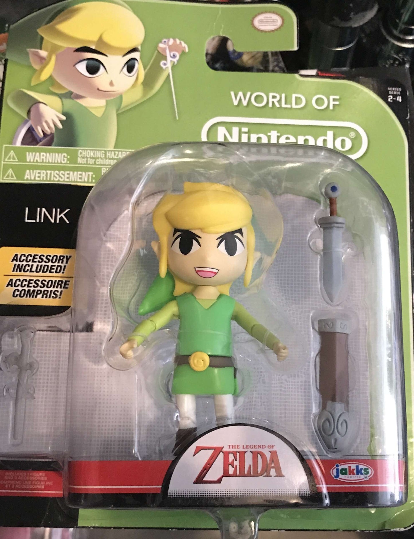 World of Nintendo Toon Link 4"