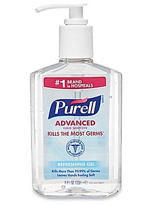 Purell, Advanced Hand Sanitizer with pump - 8oz