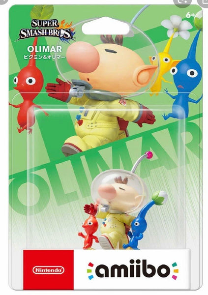 Nintendo Amiibo Figure - Super Smash Bros. Series - Pikmin & Olimar