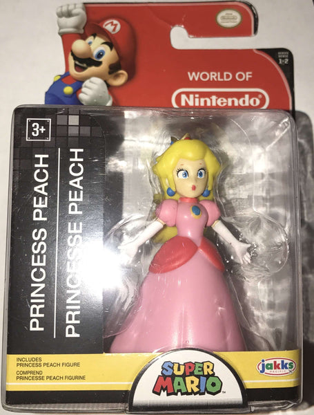 World of Nintendo Princess Peach 2.5 Inch Collectible Toys