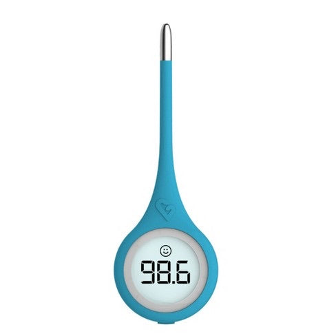 Kinsa - QuickCare Digital Thermometer - Blue (Oral, Rectal and Underarm Use)