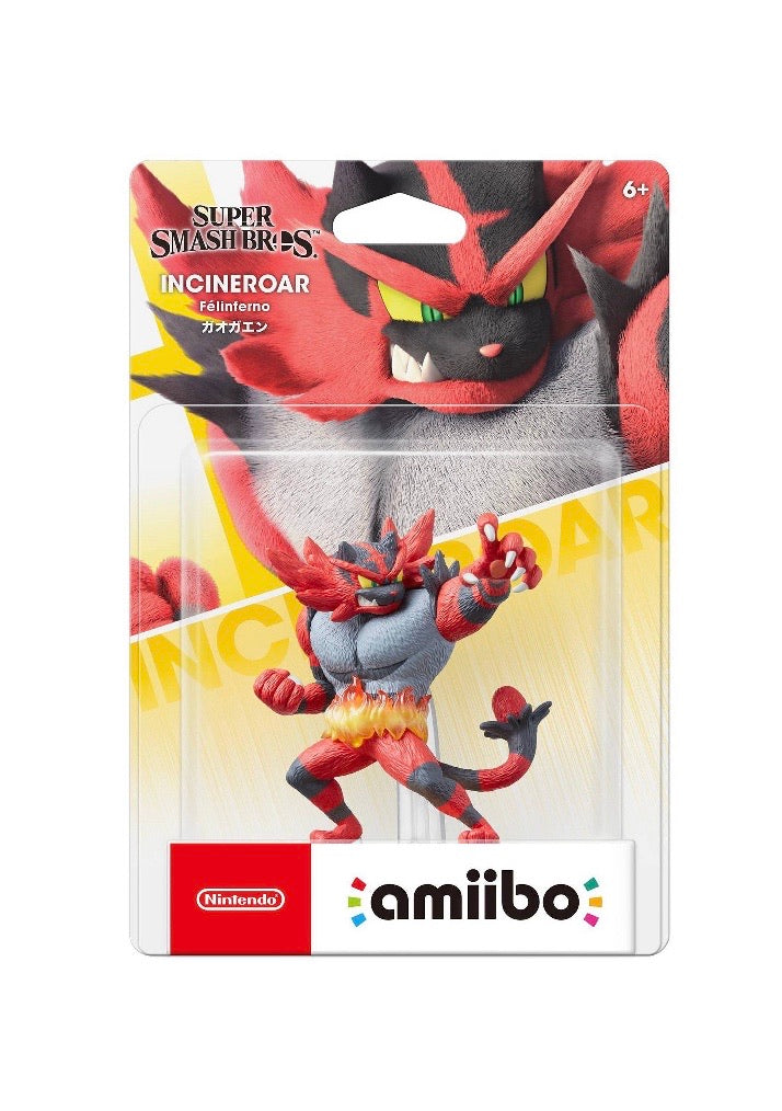 Nintendo Super Smash Bros. amiibo Figure - Incineroar