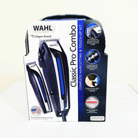 WAHL Classic Pro Complete Hair Cutting Kit 28 Piece Clipper Set with Beard Trimmer - 79452
