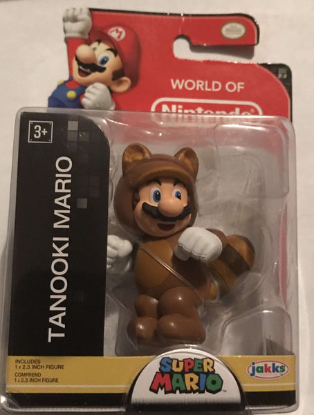 World of Nintendo Tanooki Mario 2.5"
