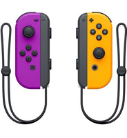 Nintendo Switch Joy-Con Controllers (Neon Purple and Neon Orange)