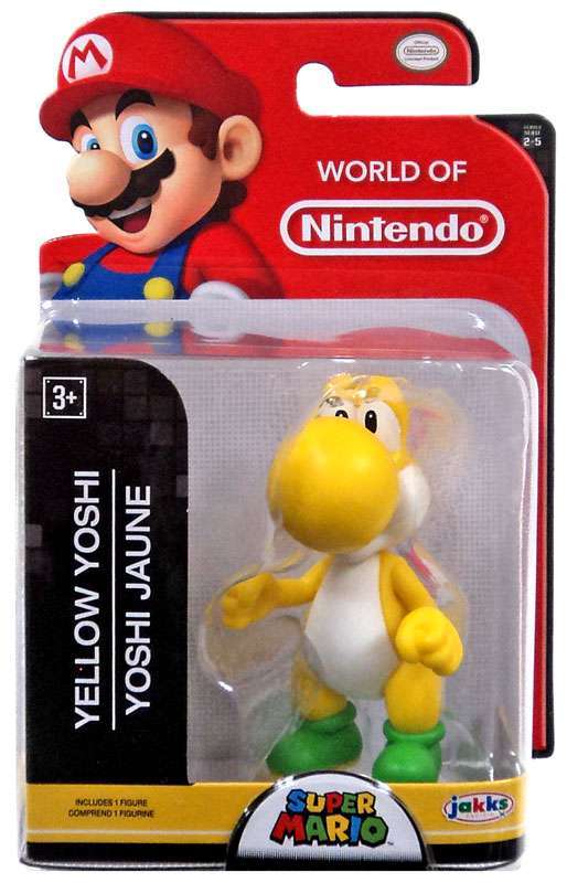 World of Nintendo Yellow Yoshi 2.5 Inch Collectible