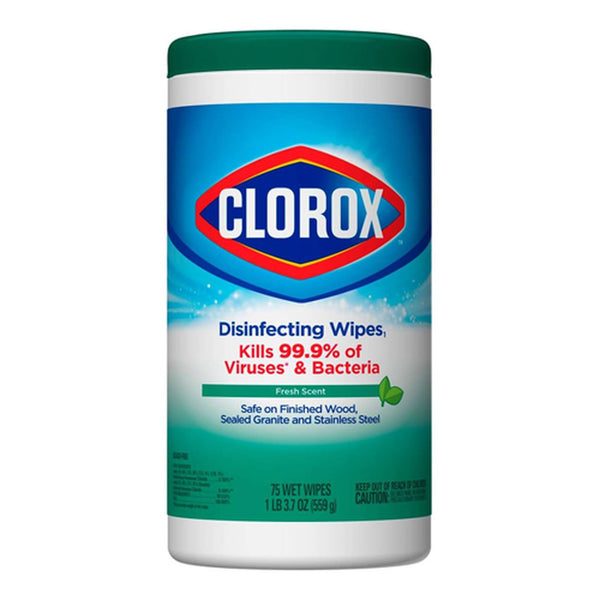 Clorox Disinfecting Wipes, Fresh Scent - 75 Wipes