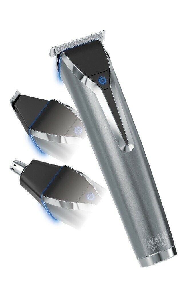 Wahl Stainless Steel Lithium Ion Men's Multi Purpose Beard, Facial Trimmer New