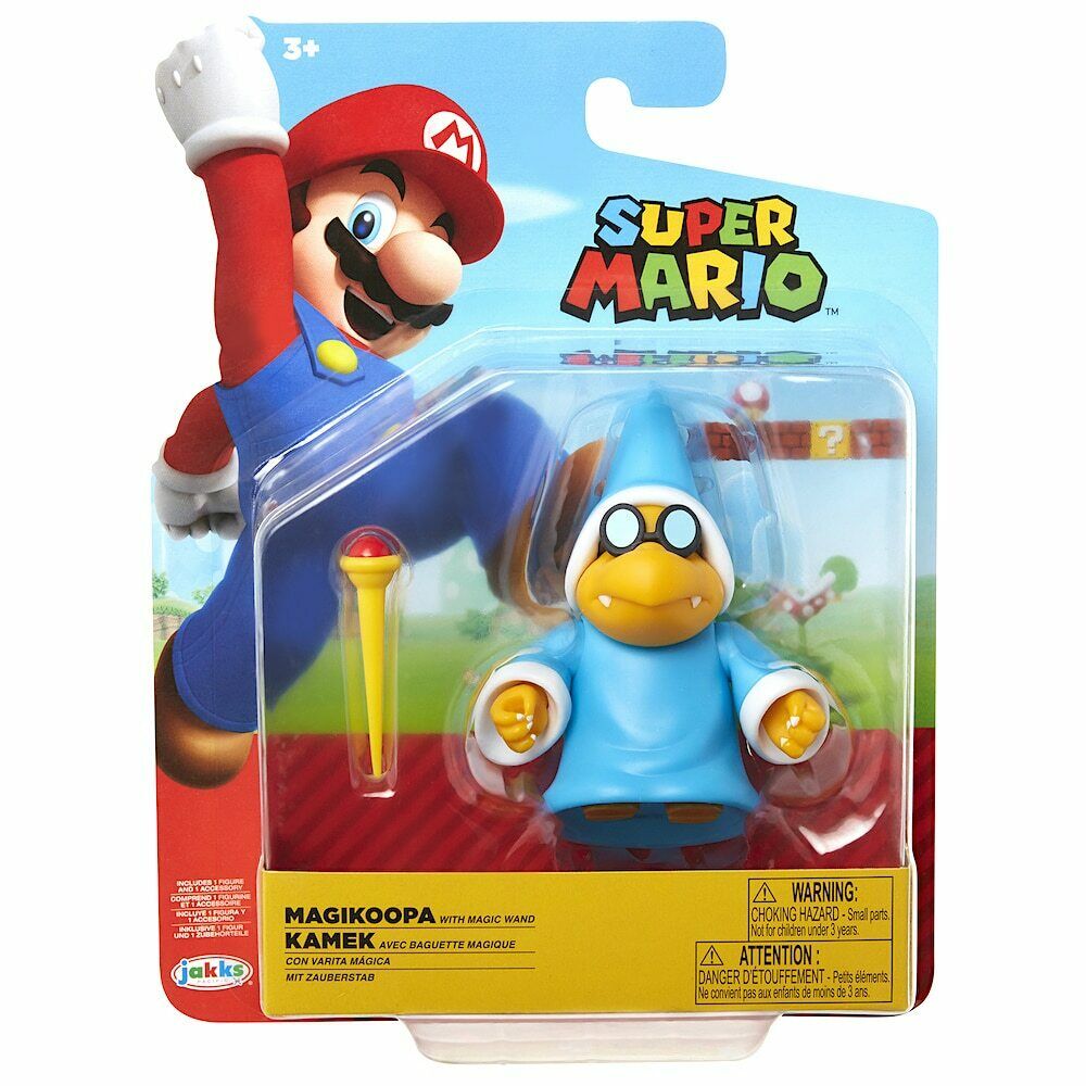 Super Mario 4" Figure - Magikoopa With Magic Wand