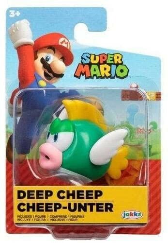 Super Mario Deep Cheep 2.5 inch World of Nintendo figurine