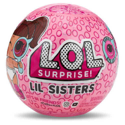 L.O.L. Surprise Lil Sisters Eye Spy Series 4 (Pink Ball)