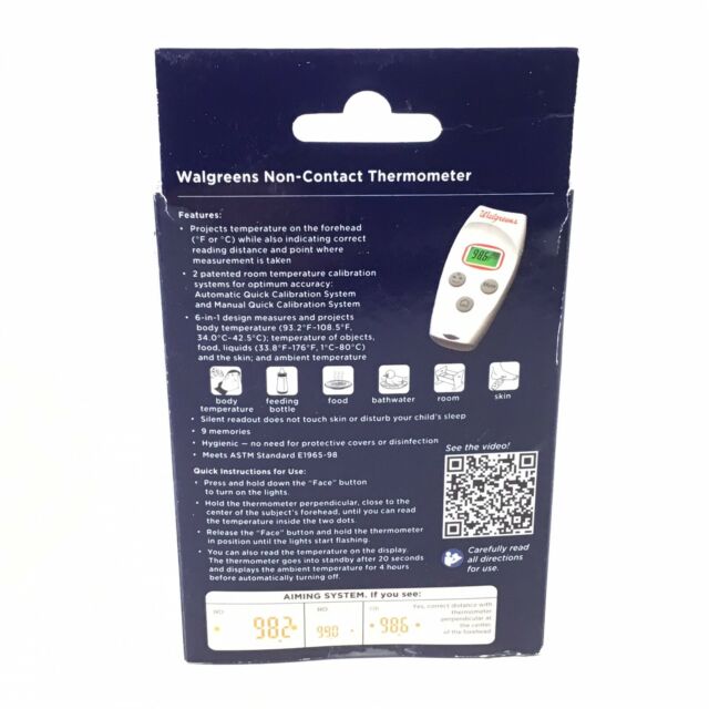 Walgreens Non-Contact Thermometer