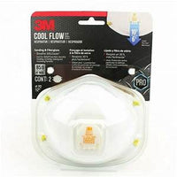 3M Cool Flow Respirator, Sanding & Fiberglass N95 8511 - 2 Masks