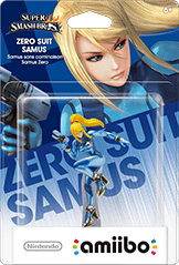 Zero Suit Samus Amiibo (Super Smash Bros. Series)