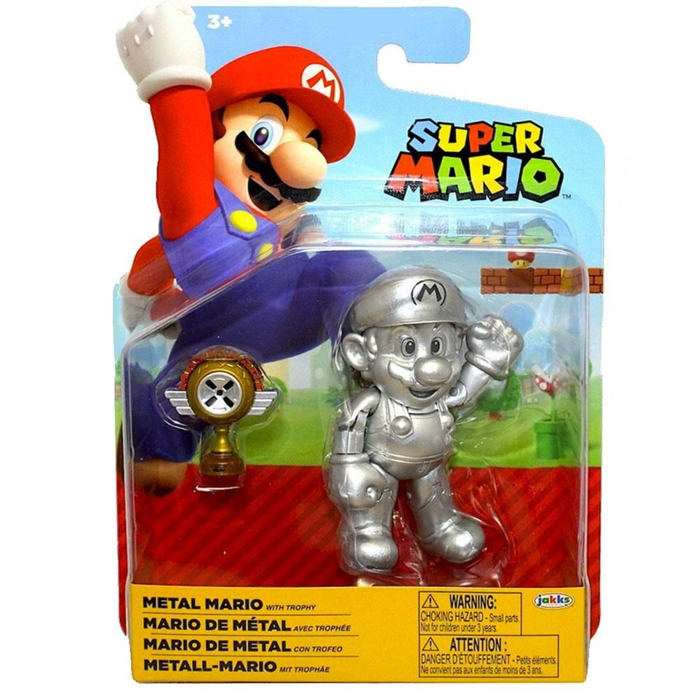 Metal Mario - World of Nintendo Super Mario 4 Inch Figure